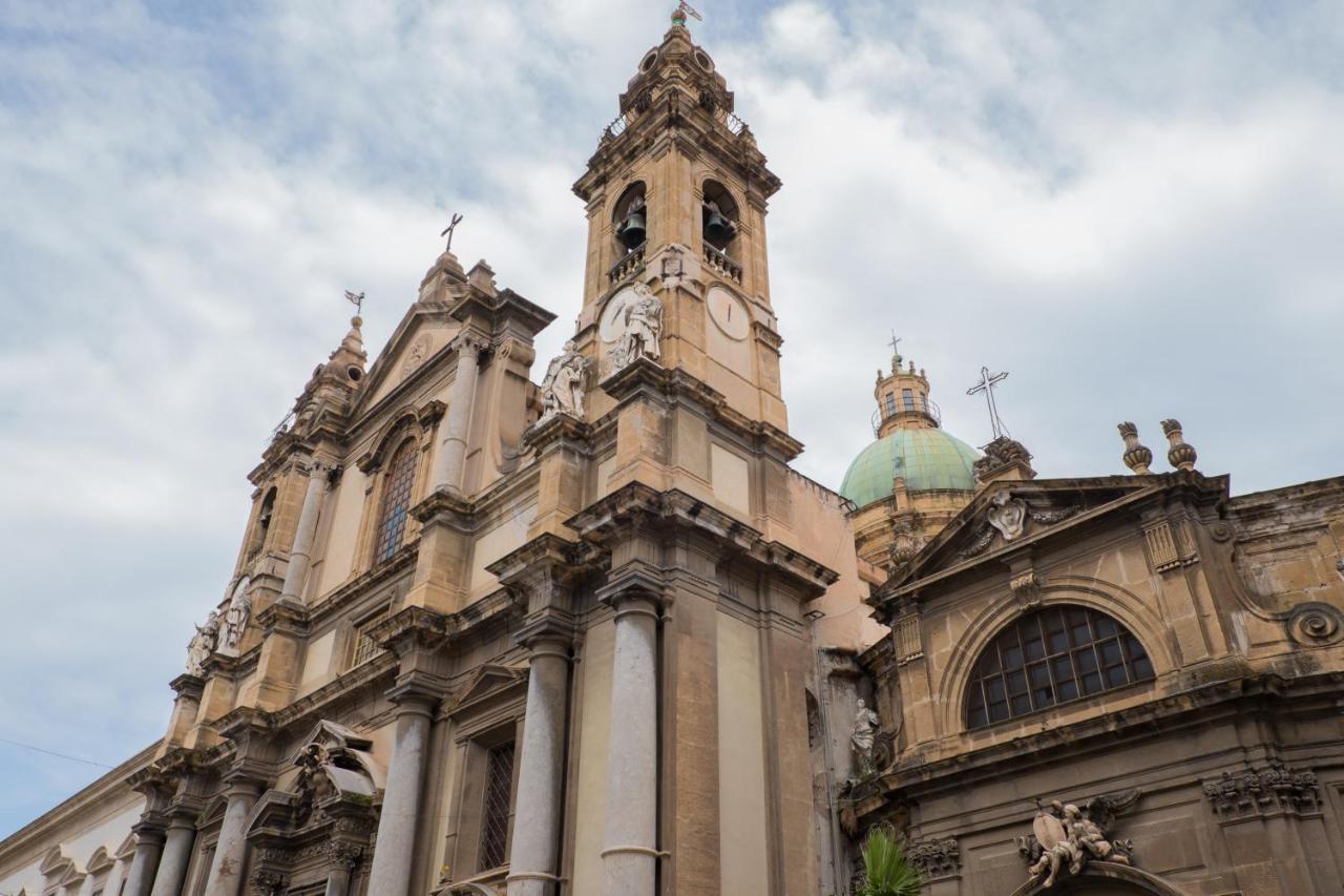 Charming House In The Historic Center Of Palermo Leilighet Eksteriør bilde